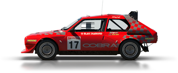 Dirt Rally Lancia Delta S4 - Lancia Delta S4 (762x293), Png Download