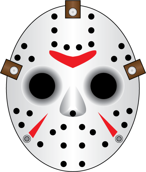 Jason Mask Drawing At Getdrawings - Friday The 13th Mask Png (475x559), Png Download