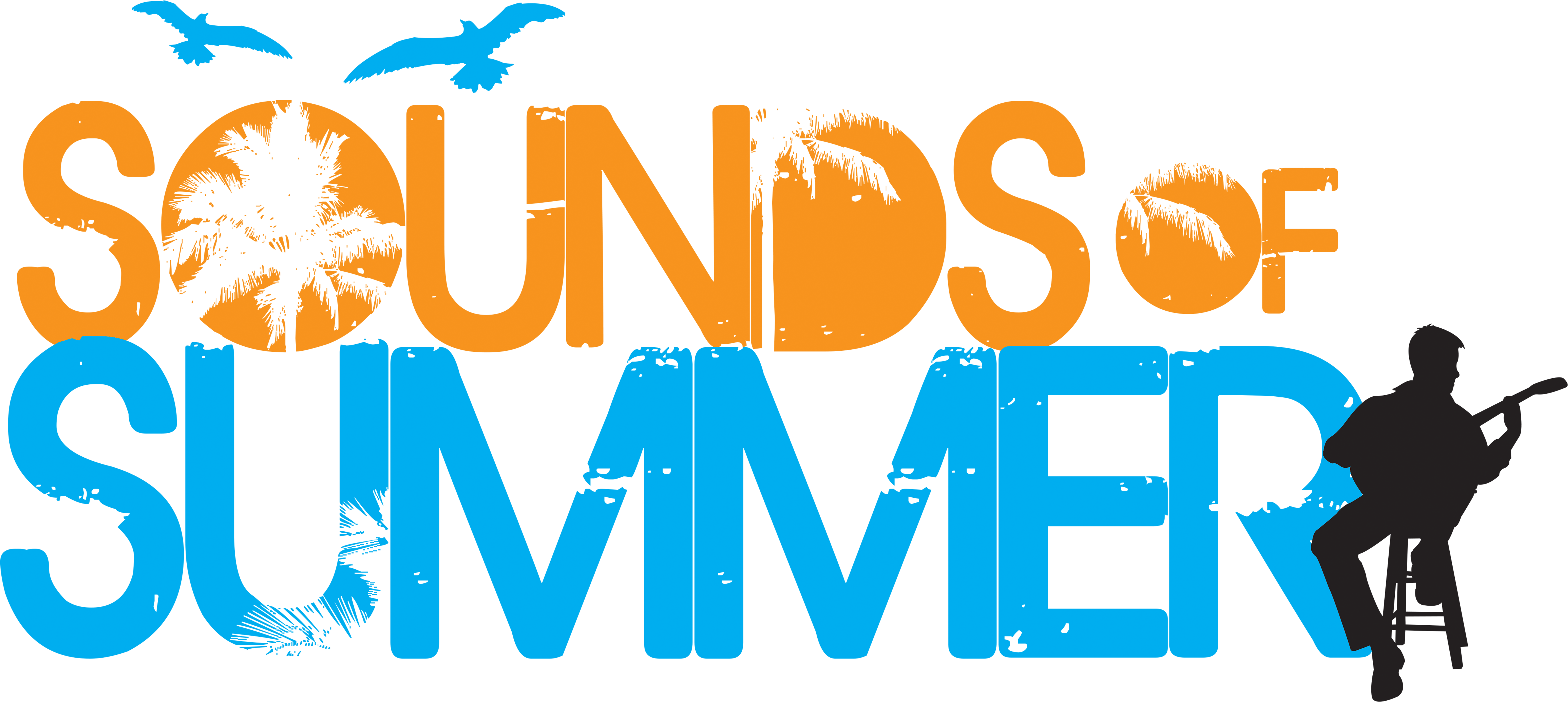 Sounds Of Summer (6000x2708), Png Download