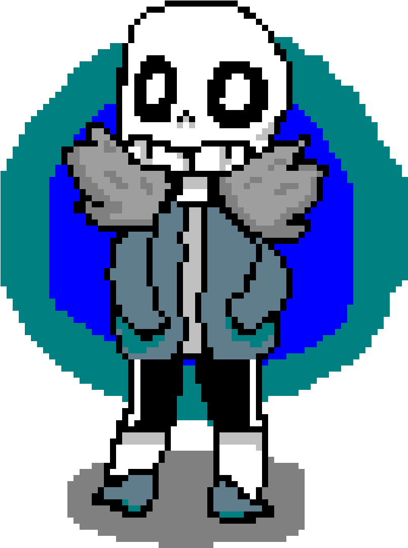 Sans Chibi [undertale Fanart] - Cartoon (1200x1200), Png Download