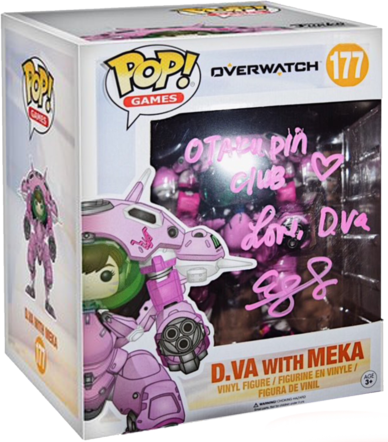 With This Pin, We're Going To Be Giving Away An Exclusive - Funko Pop Overwatch Dva (1500x1500), Png Download