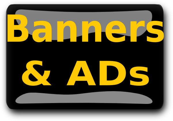 Banners & Ads Black Svg Clip Arts 600 X 418 Px (600x418), Png Download