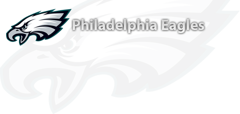Philadelphia Eagles Set Of 2 Die Cut Decals (786x374), Png Download