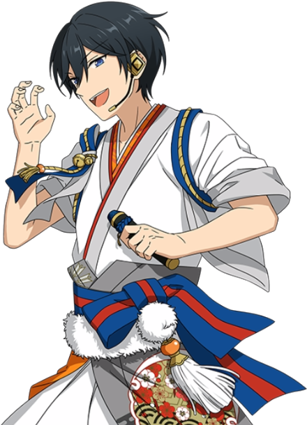 Hokuto Hidaka Bloomed Render - ニュー イヤー ライブ あん スタ (462x616), Png Download