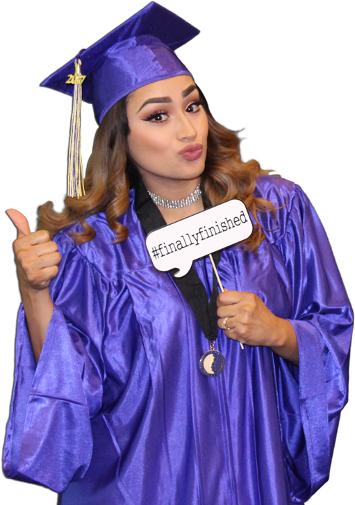 Siatech High School Graduate - Academic Dress (600x746), Png Download