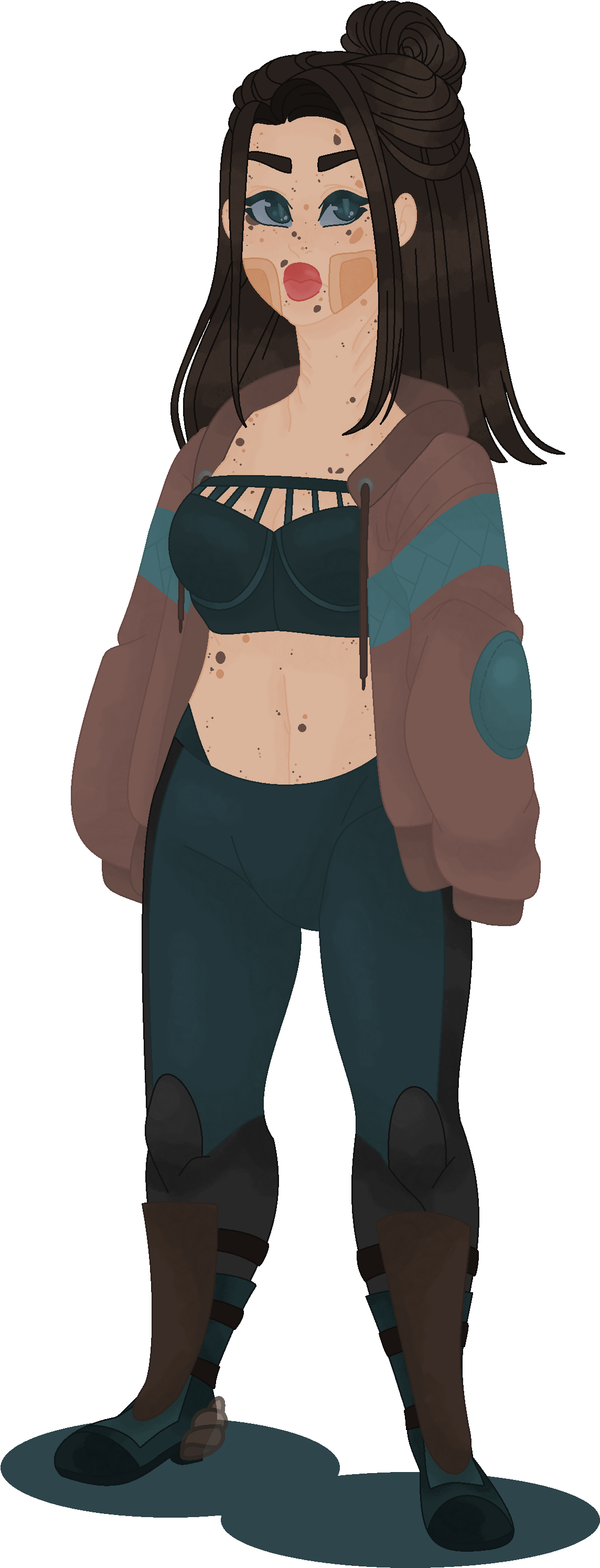 Details - Cartoon (1500x3172), Png Download