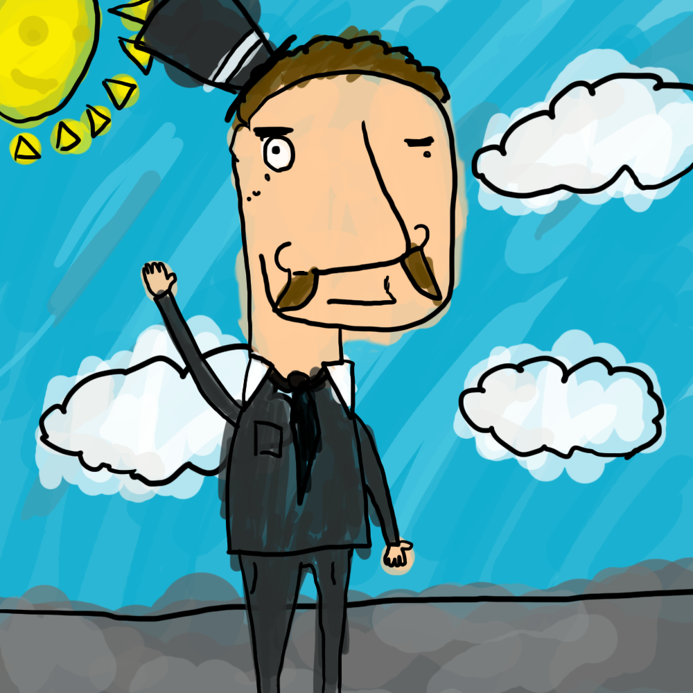 Author Comments - Cartoon (1000x1000), Png Download