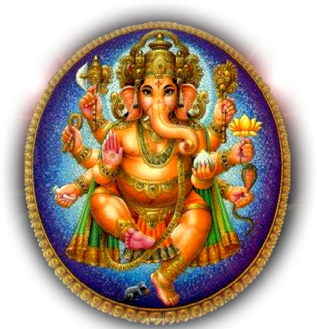 Lord Ganesha Png Lord Ganesha Still Image Photo Picture - Ganesh Pose (451x467), Png Download