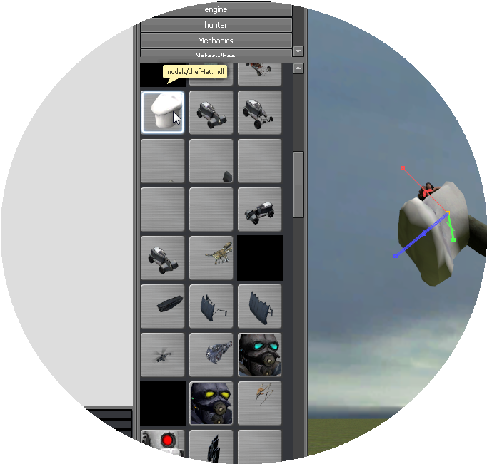 Pac Model Select Chefhat - Multimedia Software (682x651), Png Download