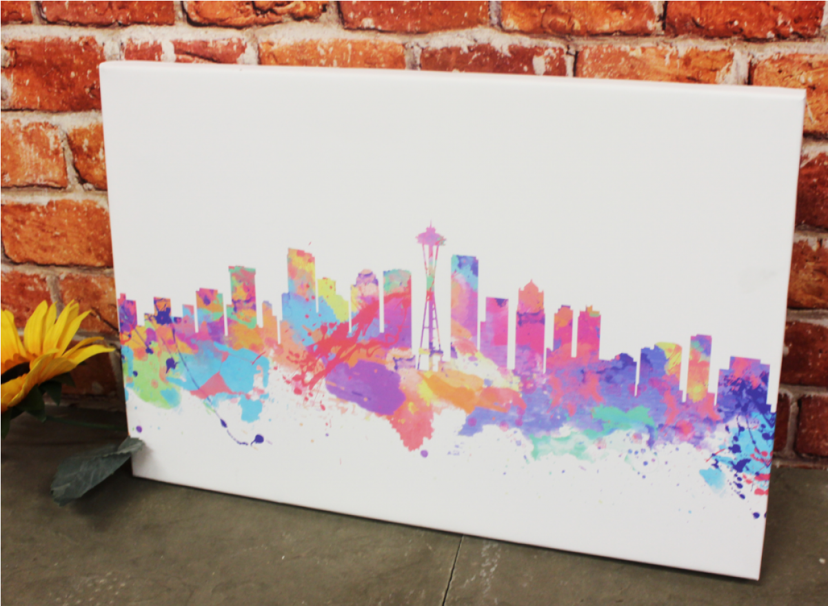 City Skylines - Painting (1200x1200), Png Download