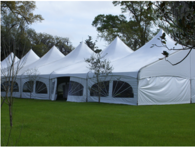 40′ Shasta White - Tent (400x400), Png Download