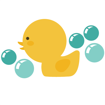 Rubber Duck Picture - Miss Kate Cuttables Duck (432x432), Png Download