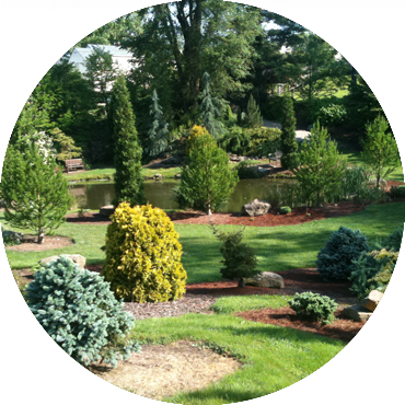 Gardens - Mission Oaks Garden Zanesville Ohio (370x370), Png Download