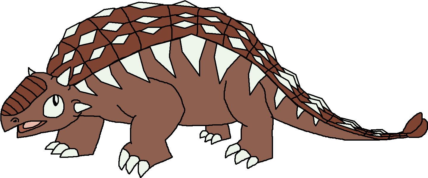Graphic Transparent Stock Carnivores Hunter Pedia Wikia - Dinosaur Pedia Wikia Ankylosaurus (1455x639), Png Download