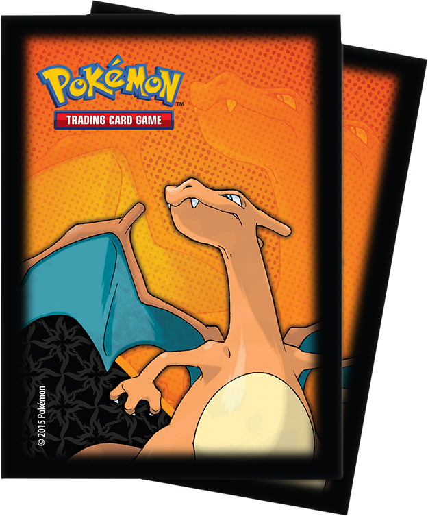 Ultra Pro Charizard Deck Protector Sleeves - Pokemon Sleeves (625x753), Png Download