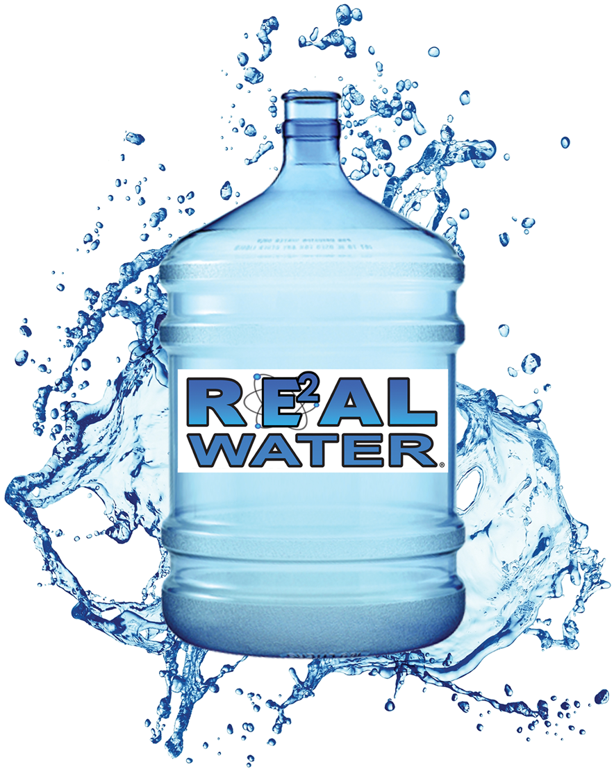 5 Gallon Bottle With Splash (900x1165), Png Download