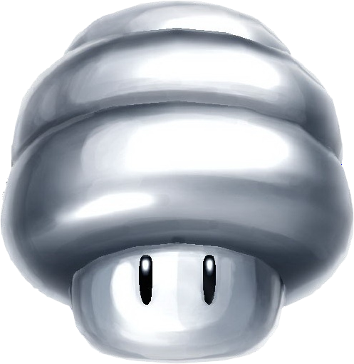 Spring Mushroom - Super Mario Galaxy Spring Mushroom (497x510), Png Download