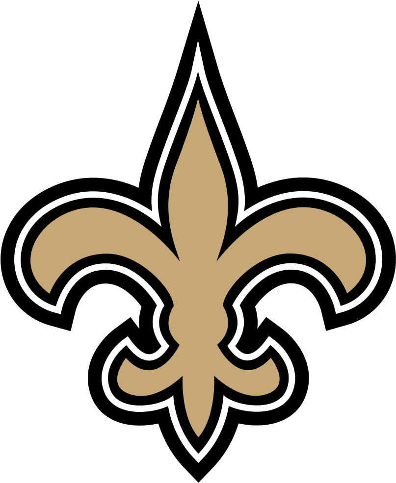 The Saints Quietly Believe They Can Follow In The Footsteps - New Orleans Saints Logo (445x545), Png Download