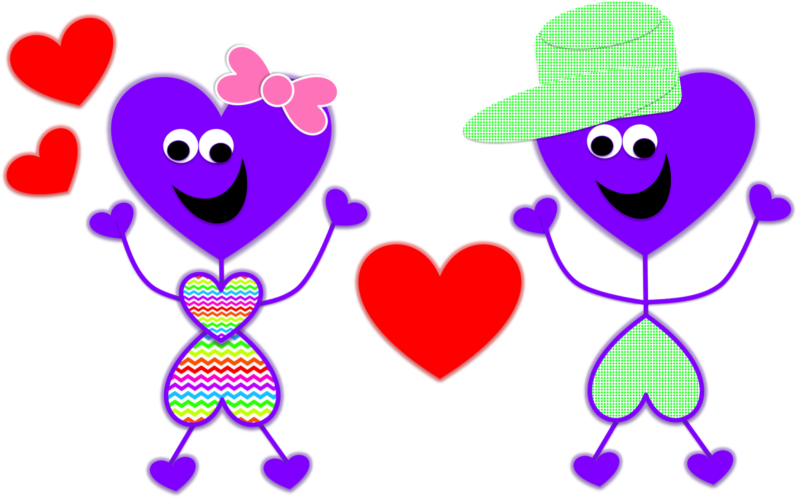 Valentines Day Images Clip Art Clipart - Happy Valentine's Day My Family (1600x1002), Png Download