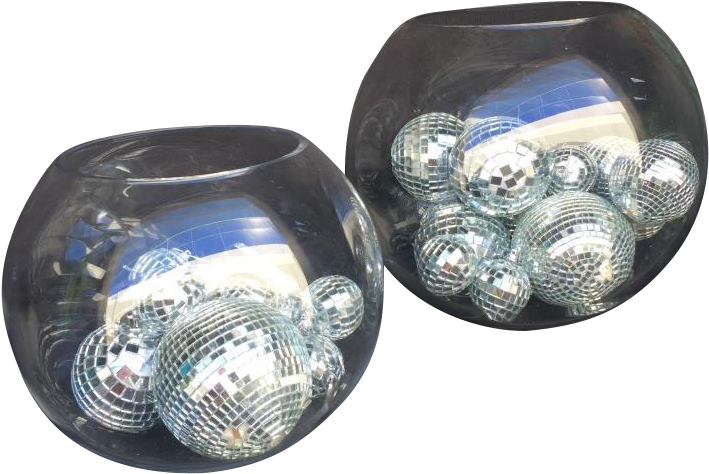 Disco Ball Bowls (768x768), Png Download