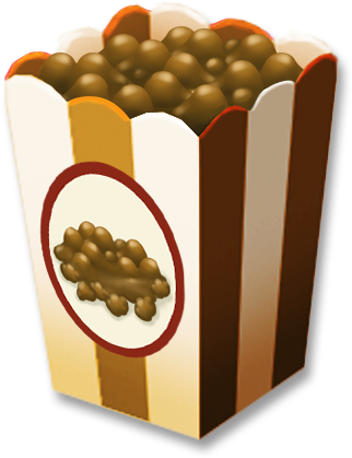 Chocolate Popcorn - Hay Day Popcorn Pot (418x418), Png Download