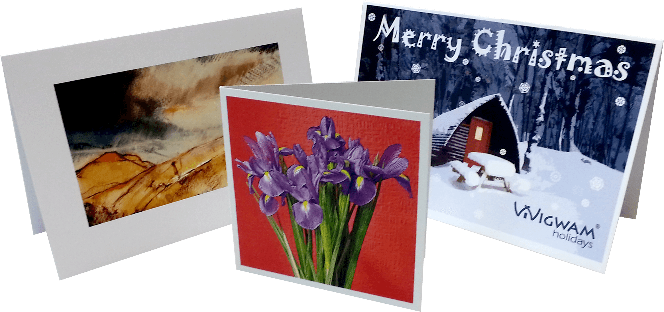 Greeting Cards - Printed Photo Greetings Cards (2362x1123), Png Download