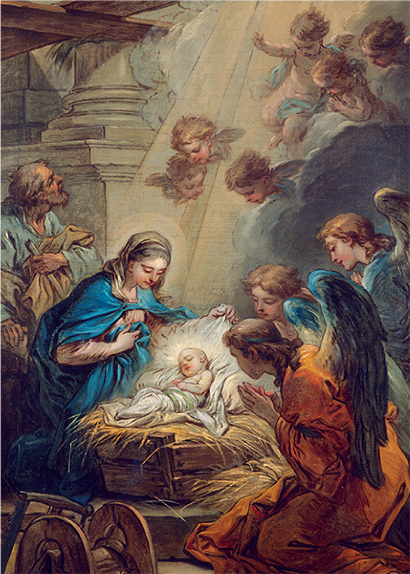 More Views - Andre Van Loo Paintings (2000x2000), Png Download