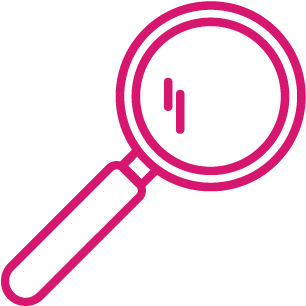 Spyglass-01 - Magnifying Glass Drawing Png (417x417), Png Download