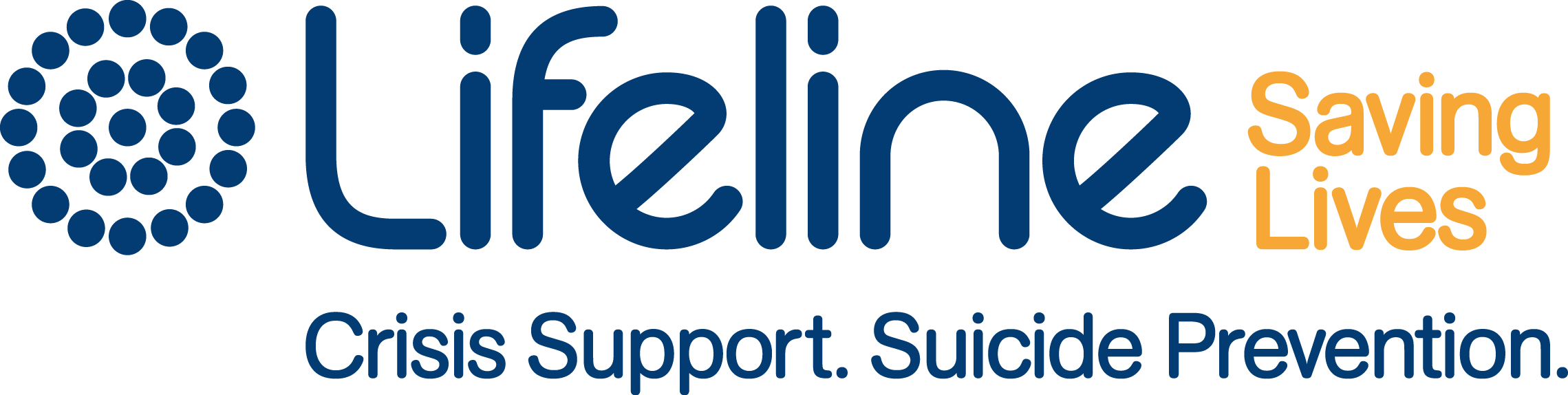 Lifeline Brand Positioning Logo - Lifeline Darling Downs And South West Queensland Limited (2279x574), Png Download