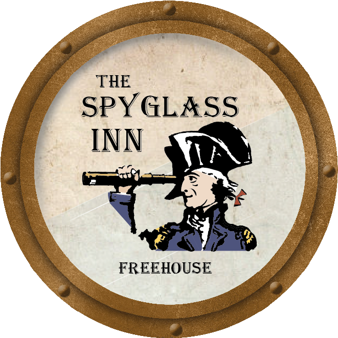 The Spyglass Inn (672x674), Png Download