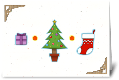 Merry Little Chirstmas Greeting Card - Christmas Day (424x349), Png Download