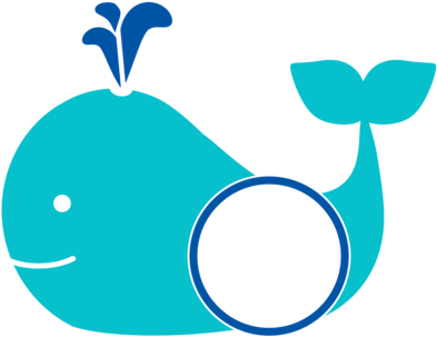 Summer Monogram Frame - Decal (480x480), Png Download