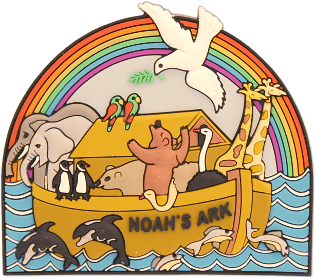 Noah's Ark 3d Magnet - Noah's Ark (650x650), Png Download