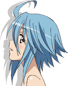 Anime Girl Face Transparent Background