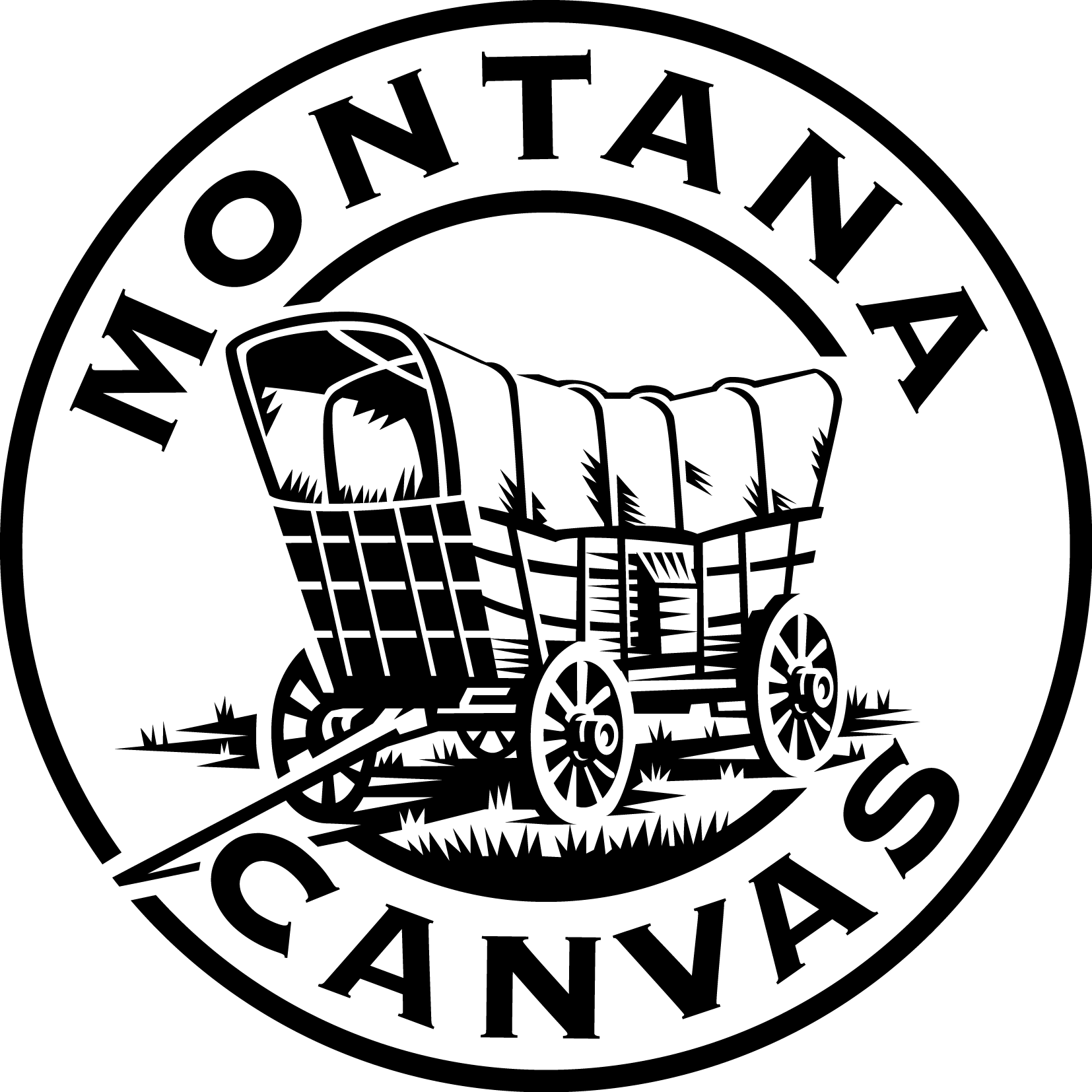 Montana Canvas Logo Alt Bw - Manubhai Patel Dental College Logo (1654x1654), Png Download