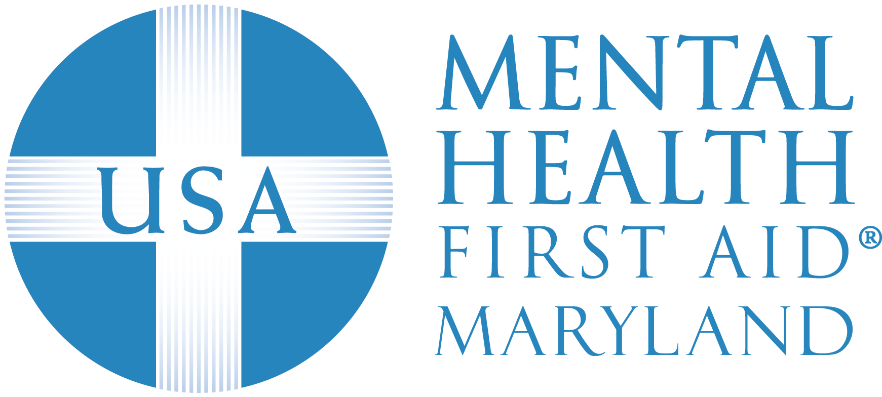 Mhfa Maryland - Mental Health First Aid Of Maryland (1755x813), Png Download