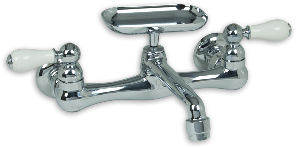 American Standard Heritage - American Standard Heritage Double Handle Wall Mounted (1000x1000), Png Download