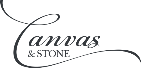 Canvas & Stone - Wedding (490x250), Png Download