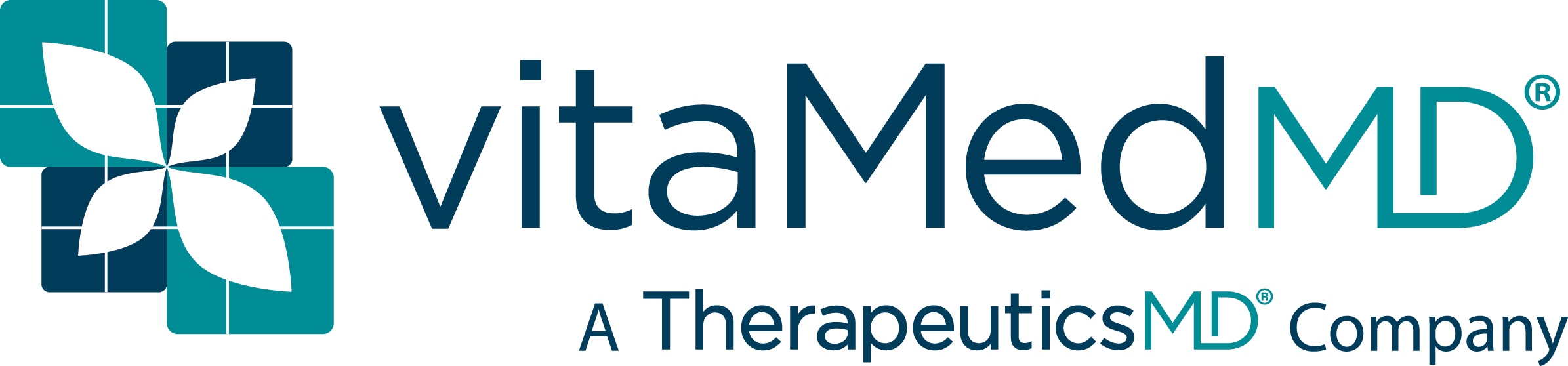 Transparent File - Vitamedmd Logo (2390x558), Png Download