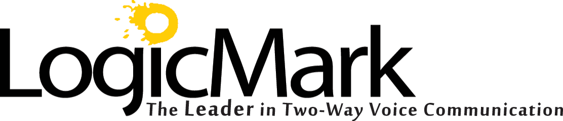 The Leader In Two-way Voice Communication For Medical - Logicmark Logo (1112x240), Png Download