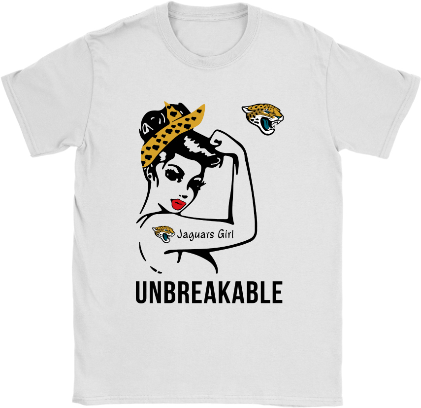 Jacksonville Jaguars Unbreakable American Football - Girls Kansas City Chiefs Shirts (1024x1024), Png Download