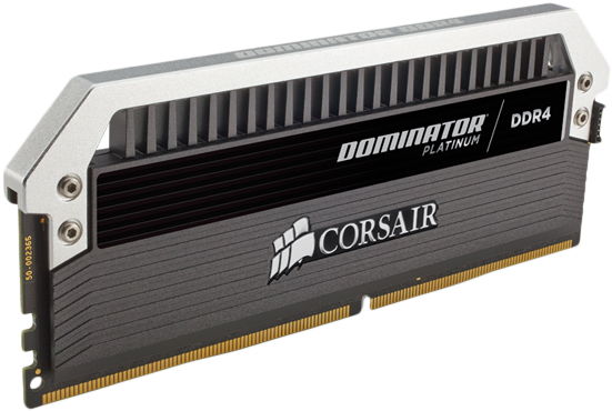 Corsair Announces $540 Ddr4 Dominator Platinum Memory - Corsair Dominator Platinum - Dimm 288-pin (683x369), Png Download
