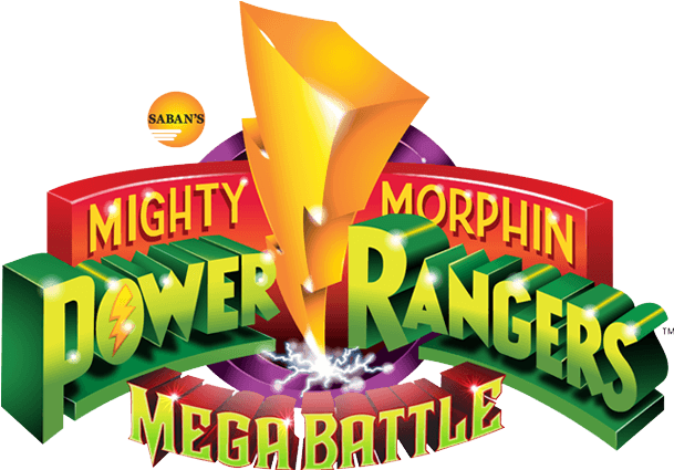 Saban's Mighty Morphin Power Rangers - Mighty Morphin Power Rangers Mega Battle Ps4 (1000x448), Png Download
