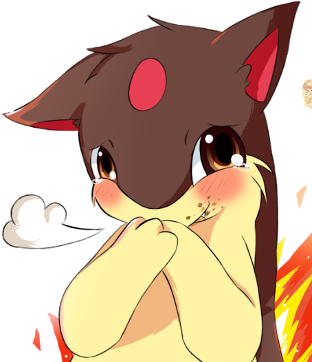 Photo - Pokemon Cyndaquil Kawaii (530x527), Png Download