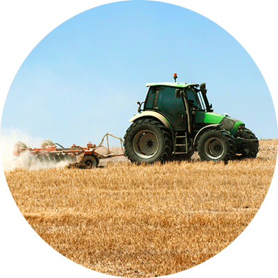 Tractor C Iss - Plow (400x400), Png Download