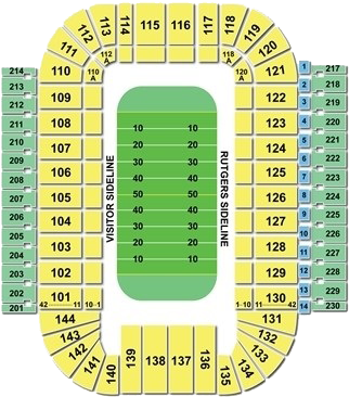 Rutgers Football Stadium Seating Chart