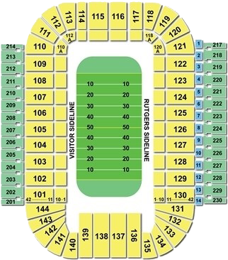 Rutgers Stadium Seating Chart