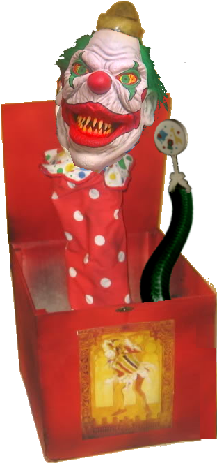 Attack - Puppet Master Jester Vs Demonic Toys (414x666), Png Download