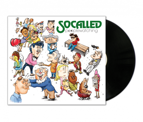 Socalledpeoplewatching - Socalled - People Watching (575x492), Png Download