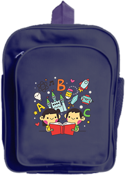 Colour World School Bag - Bag (284x426), Png Download